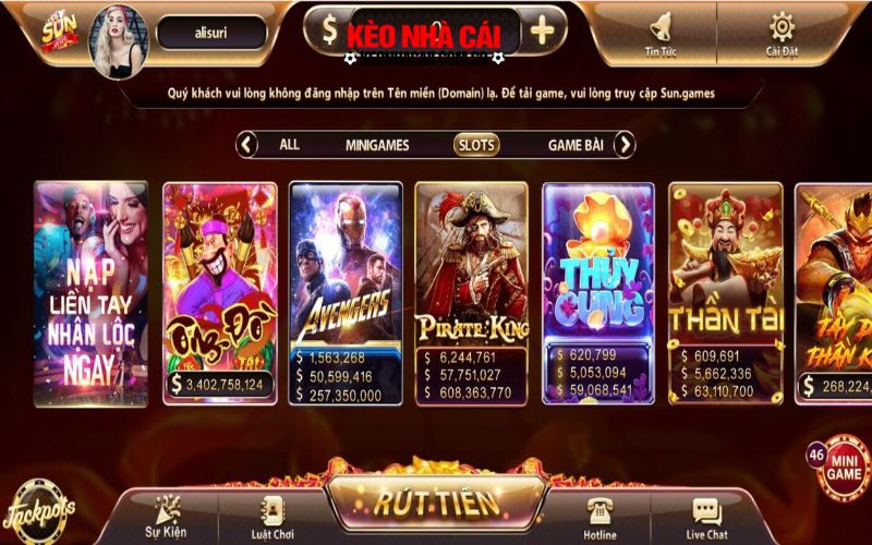 sunwin Giới thiệu cổng game