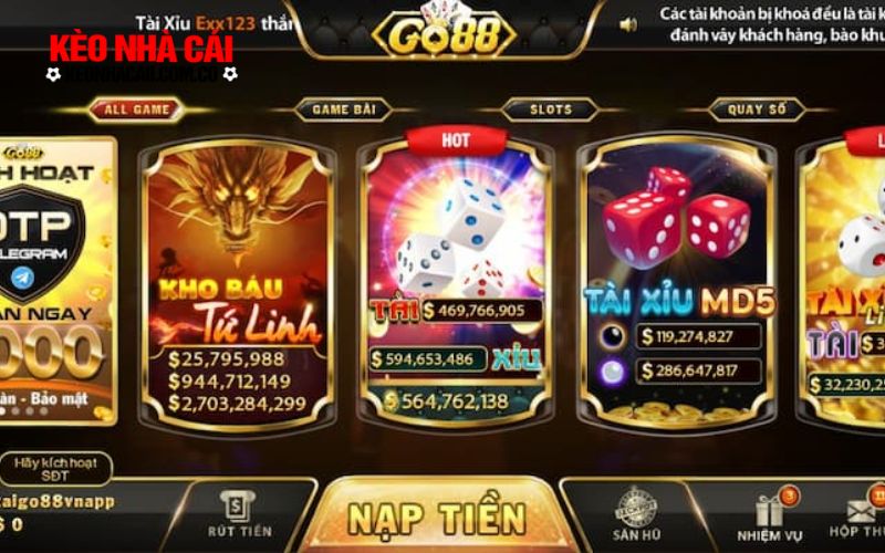 Hệ thống mang đến tỷ lệ trả thưởng cực khủng