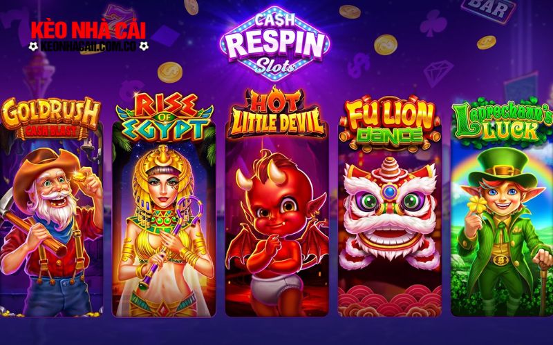 Bộ sưu tập game slot đầy màu sắc và đặc sắc
