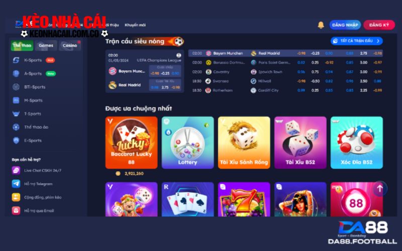 Đăng ký da88 để khám phá thế giới game slot và nhận ưu đãi